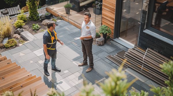 Travaux et construction : le choix de matériau pour le revêtement d'une terrasse